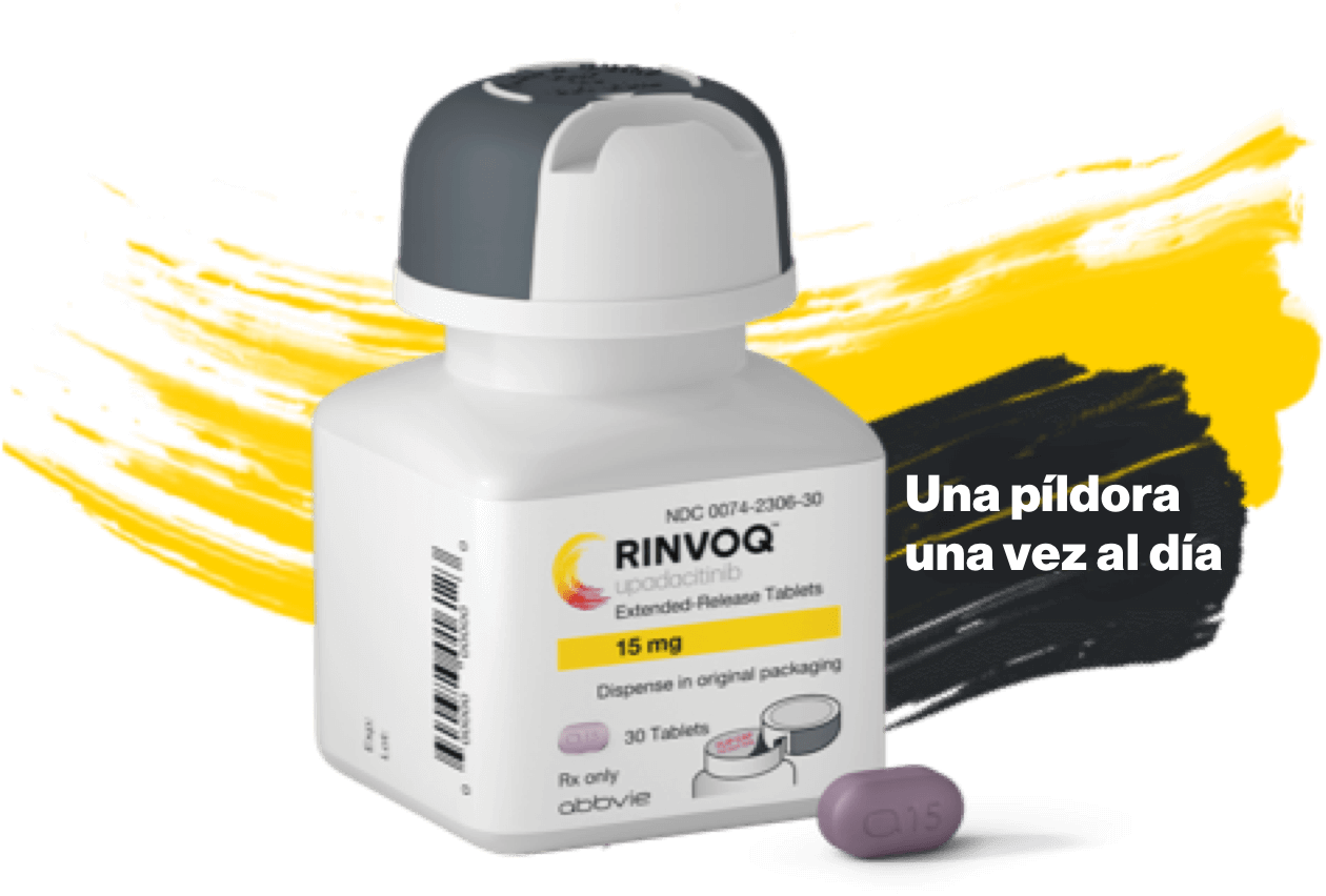 RINVOQ™ (upadacitinib) 15 mg tablets packaging